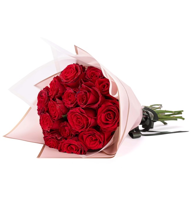 21 li Premium Kırmızı Gül Buketi
