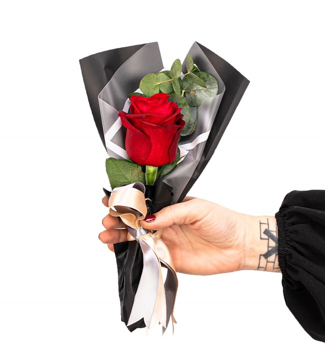 Mini Kırmızı Gül Buketi